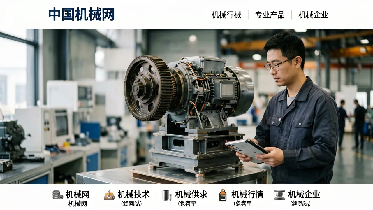 机械怎么选？中国机械网-专业机械给您答案